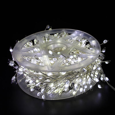 🎄 Julevarme | Lyskjede med fyrverkeri av kobbertråd