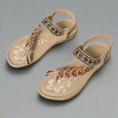 Lumen™ | Boho Chic Utsmykkede Sandaler
