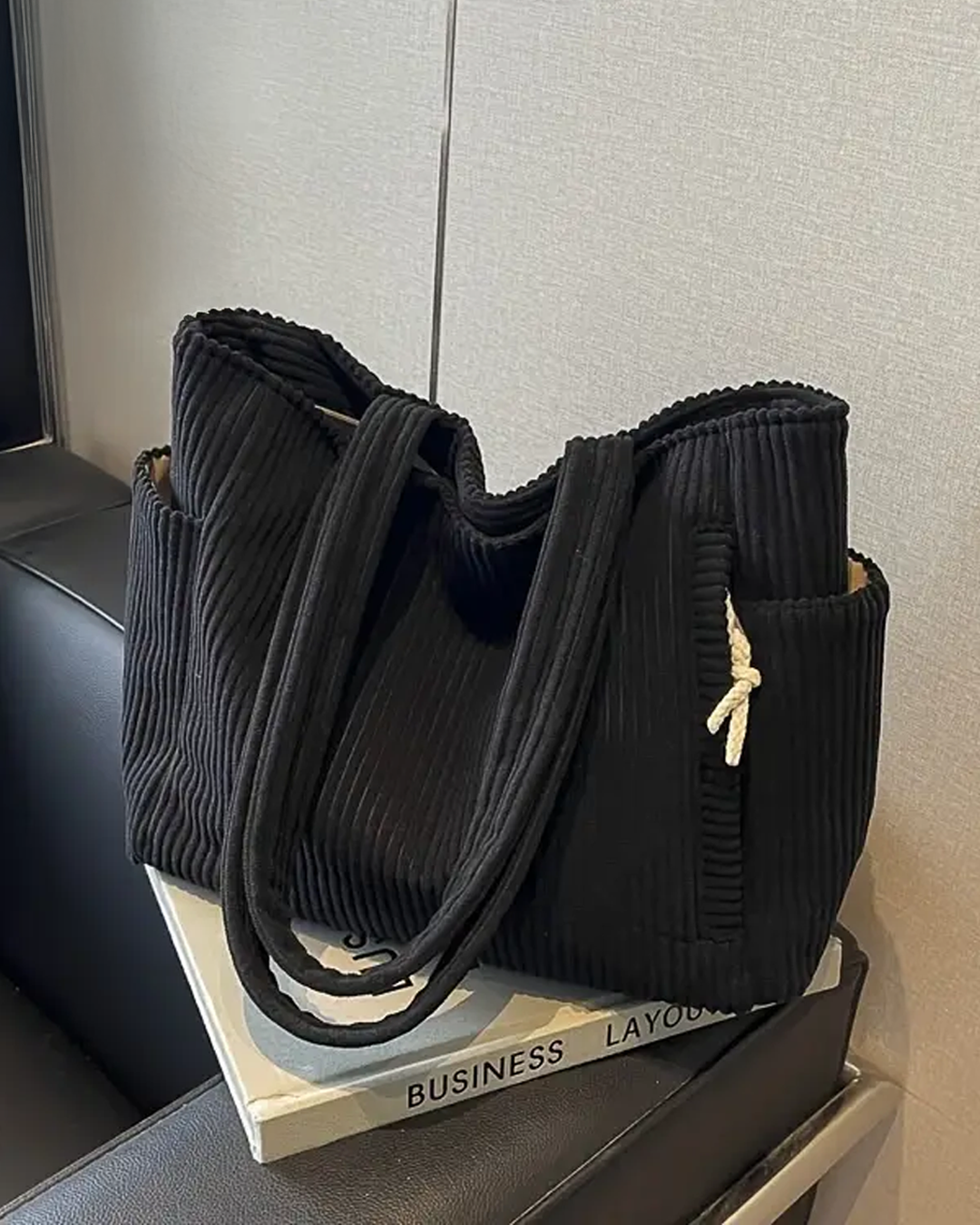 Tilda | Ribbed Tote Bag