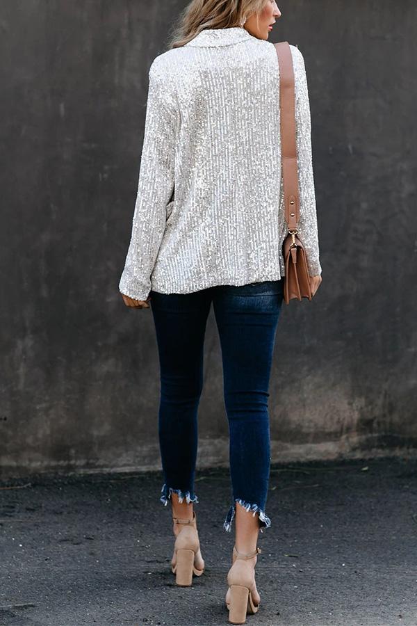 Blazer | Langermet paljettert