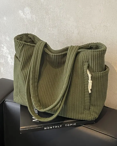 Tilda | Ribbed Tote Bag