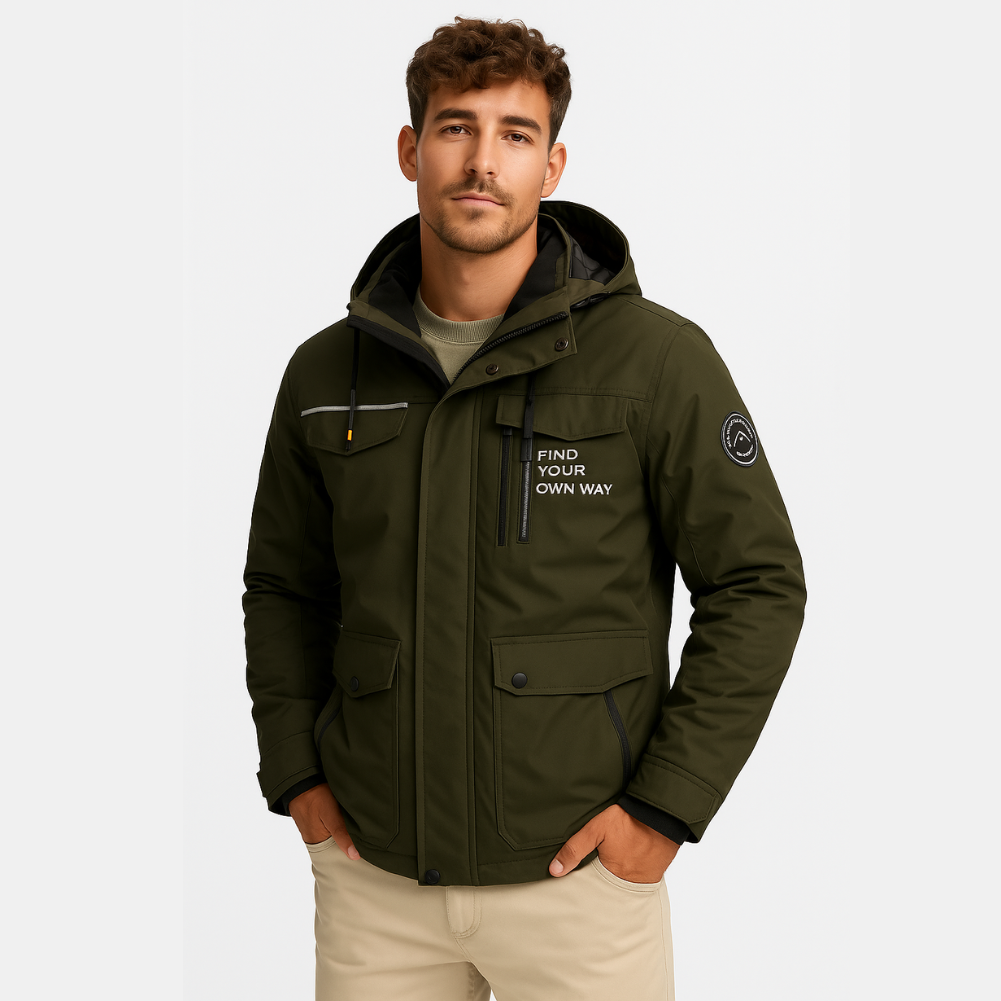 Fyow | Vanntett herrejakke for høst og vinter
