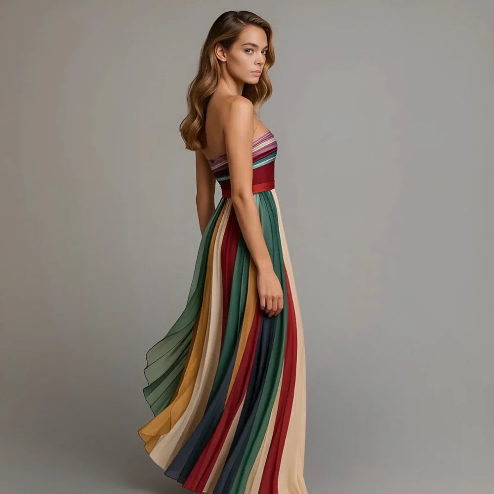 Giulia™ | Stroppeløs lang kjole