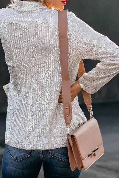 Blazer | Langermet paljettert