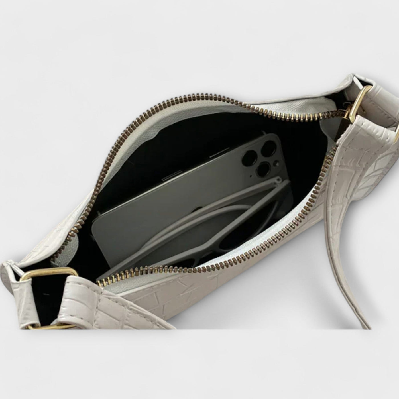 Olivia | Skinnende Skinnveske