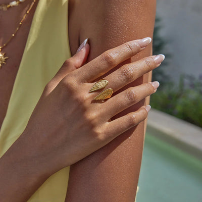 Vokterens | Guardian Wings Ring