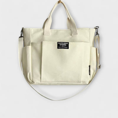 Alva | Minimalistisk Lerrets Tote Bag