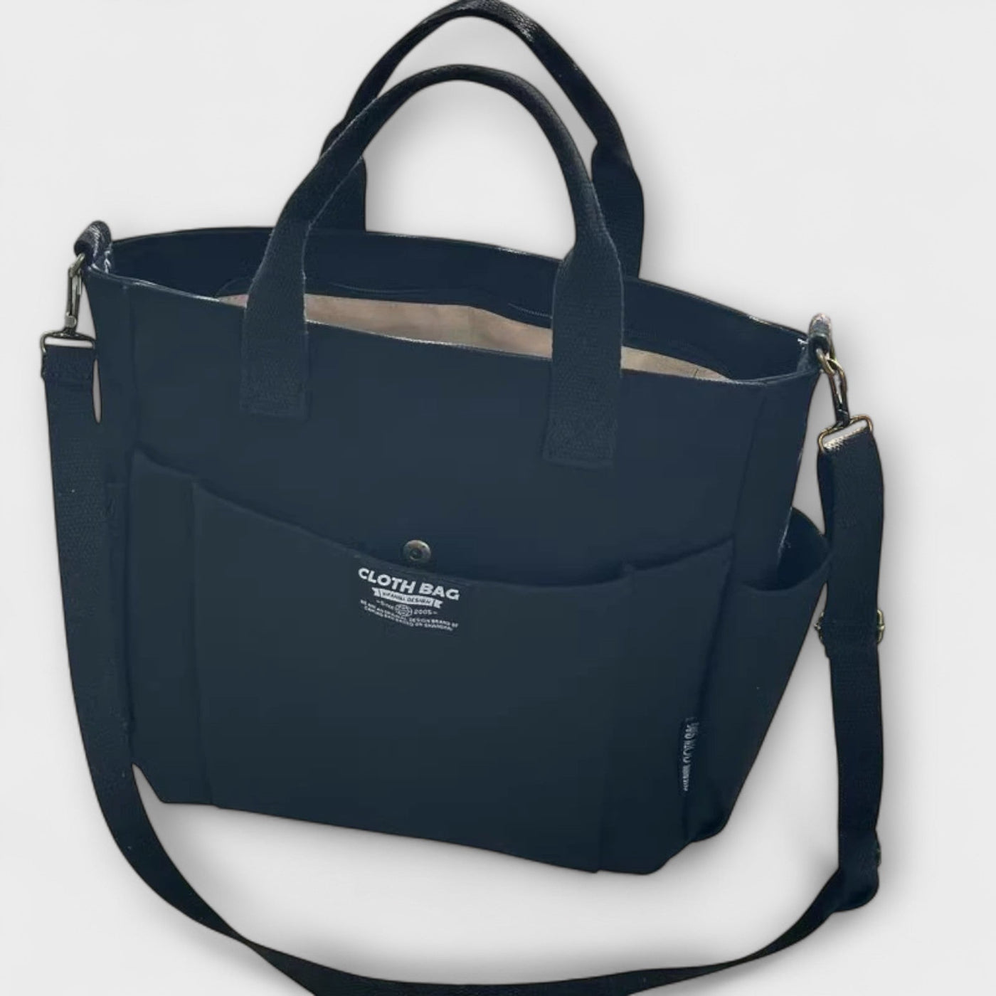 Alva | Minimalistisk Lerrets Tote Bag