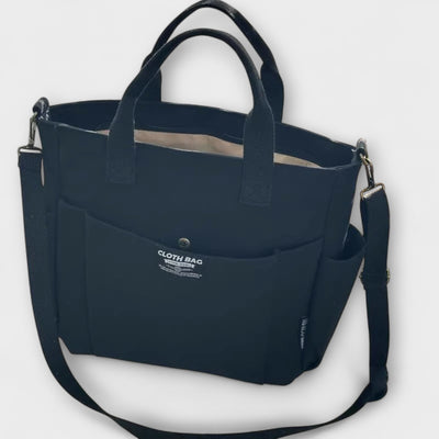 Alva | Minimalistisk Lerrets Tote Bag