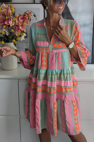 Julia™ | Boho Swing-kjole