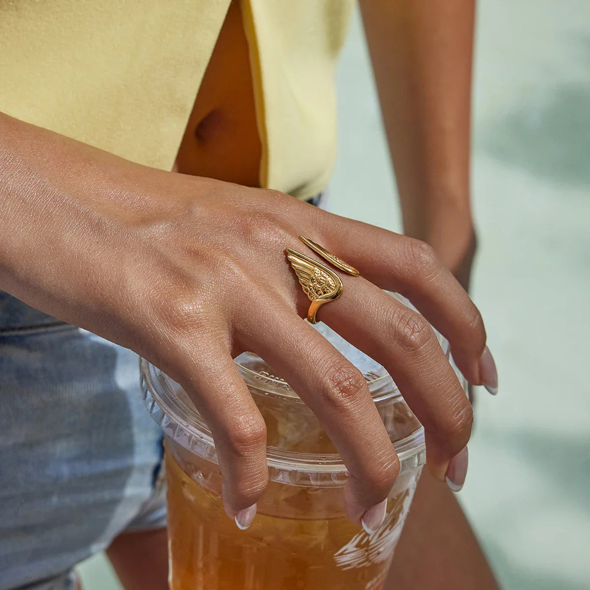 Vokterens | Guardian Wings Ring