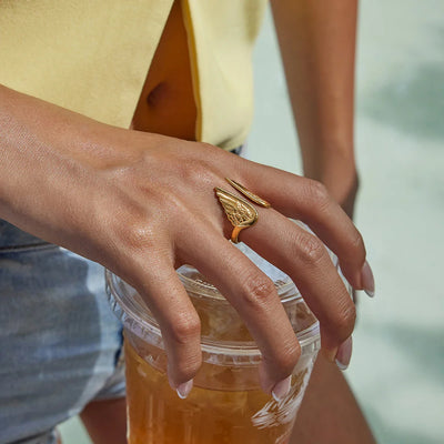 Vokterens | Guardian Wings Ring