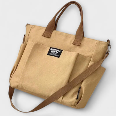 Alva | Minimalistisk Lerrets Tote Bag