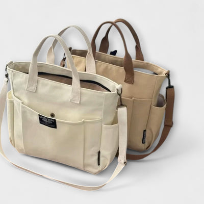 Alva | Minimalistisk Lerrets Tote Bag