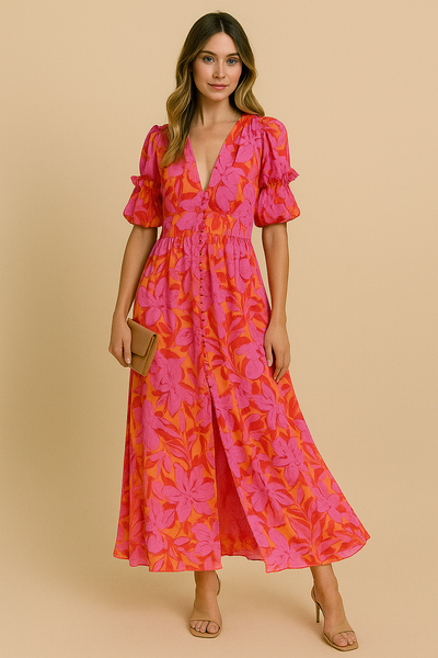Bella™ | Bloom maxi-kjole