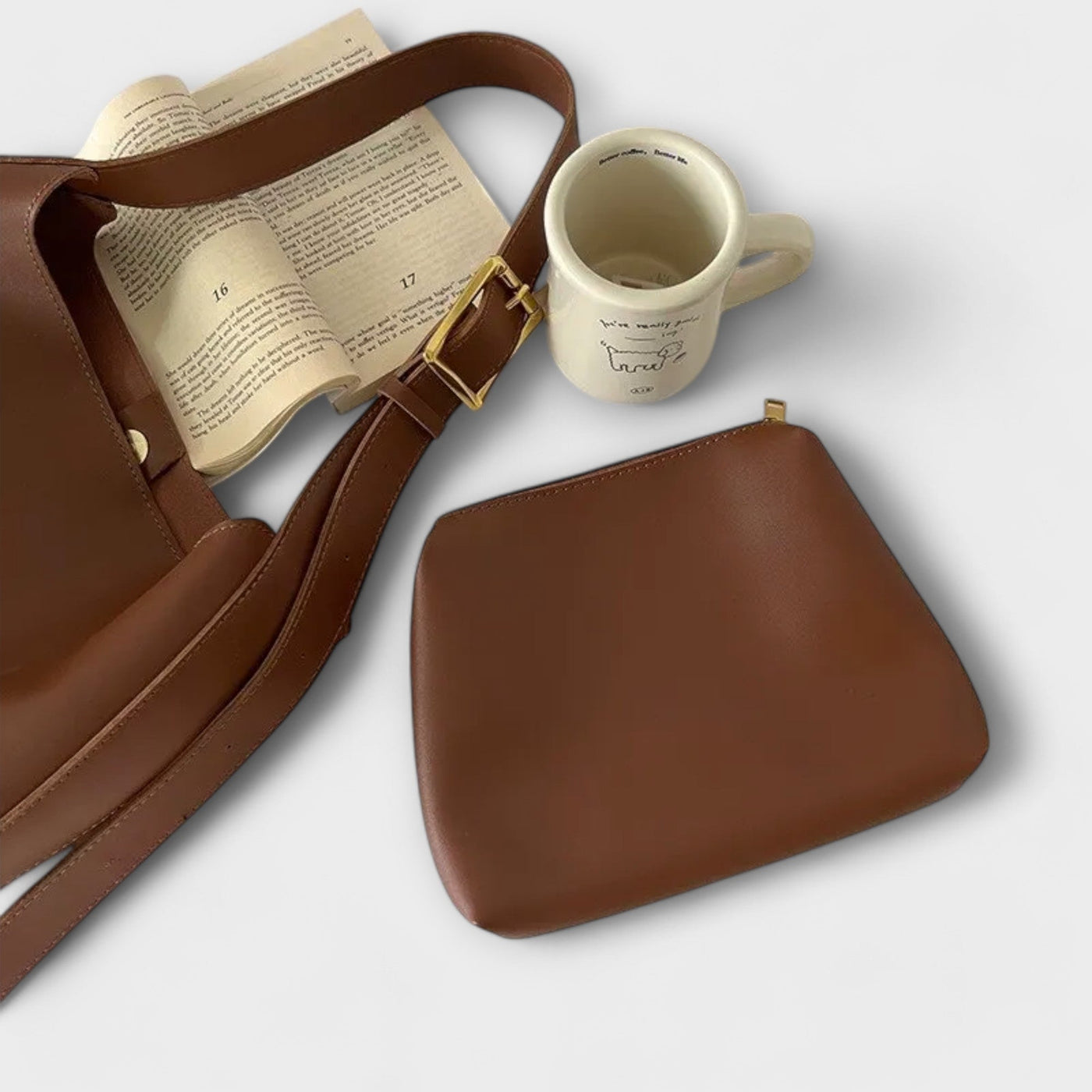 Olivia | Elegant Skinn Skulderveske