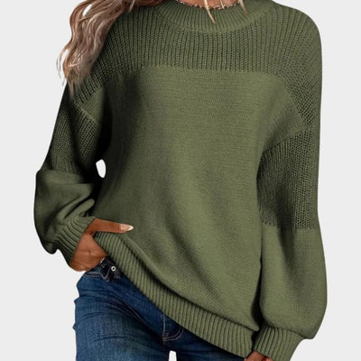 Cecille | Løs strikket genser