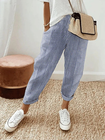 Lore | Striped Pantalon Relaxed Fit