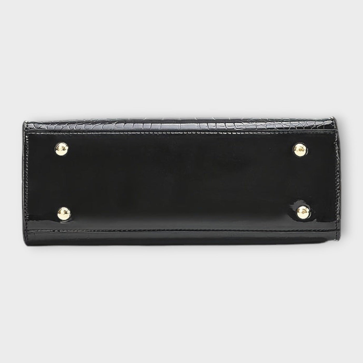 Olivia | Glinsende krokodillemønster håndveske