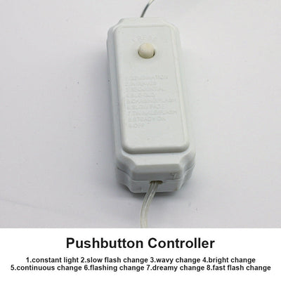 🎄 Julevarme | Lyskjede med fyrverkeri av kobbertråd