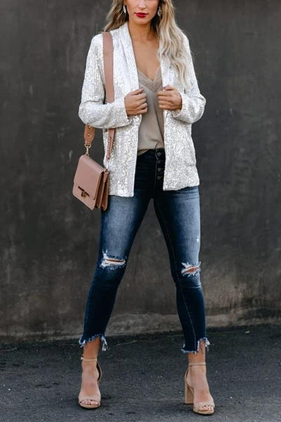 Blazer | Langermet paljettert