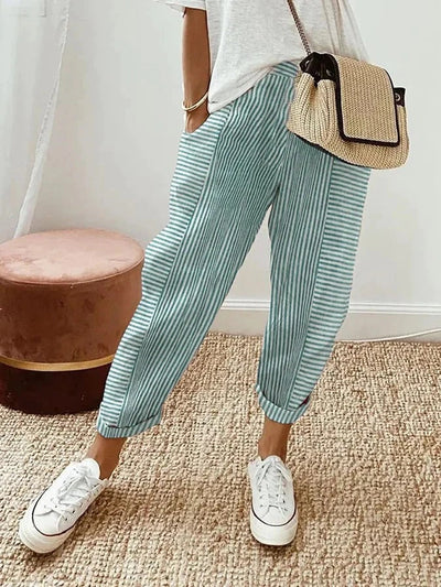 Lore | Striped Pantalon Relaxed Fit