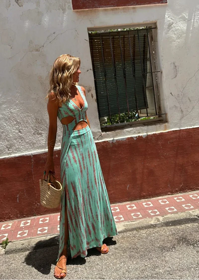 JAIMY | Tie-dye print dress