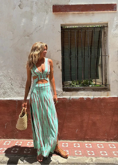 JAIMY | Tie-dye print dress
