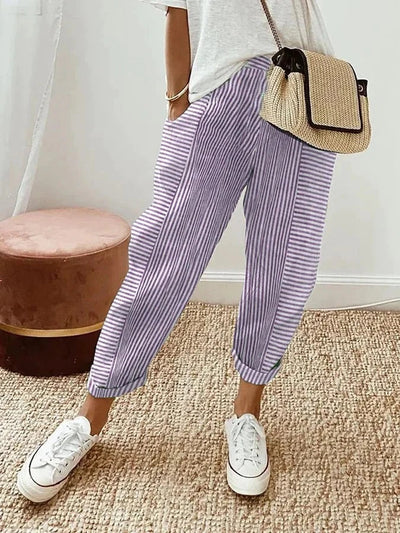 Lore | Striped Pantalon Relaxed Fit