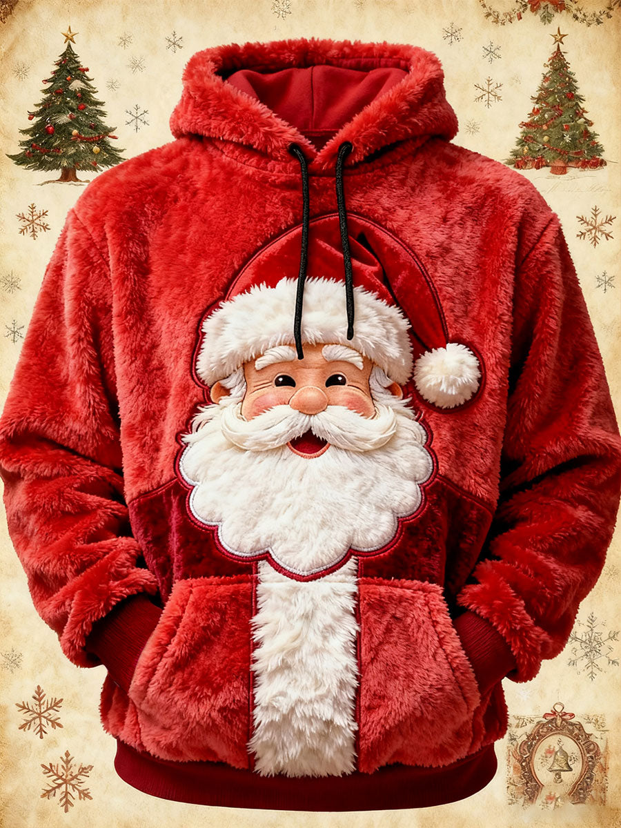 Santa Claus | Herre oversized julehoodie