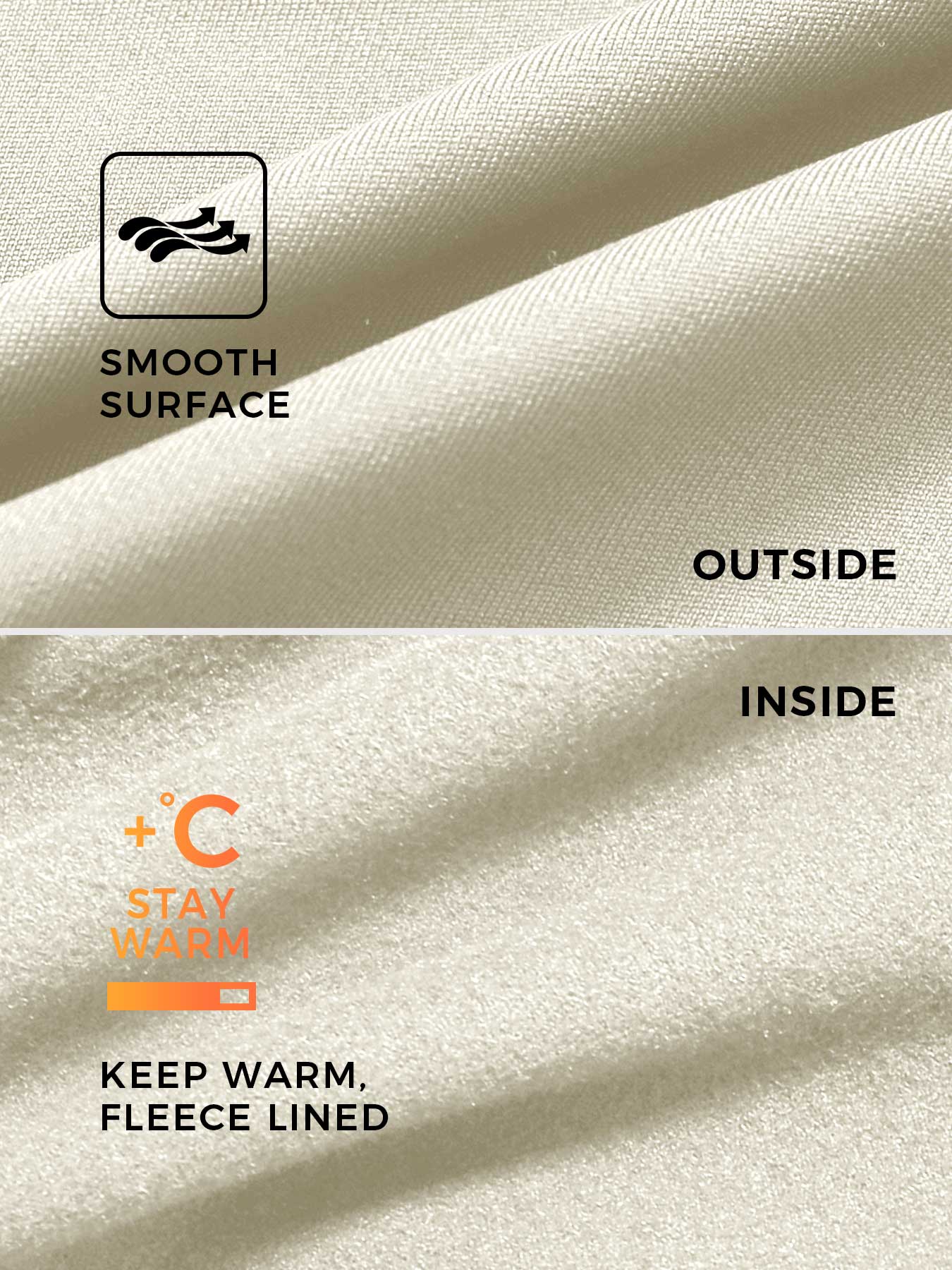 Belle | Fleece Langermet Glidelås Jumpsuit