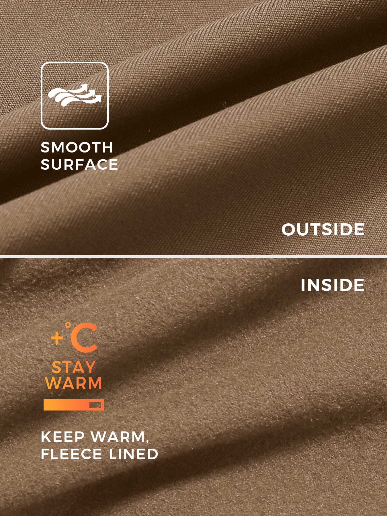 Belle | Fleece Langermet Glidelås Jumpsuit