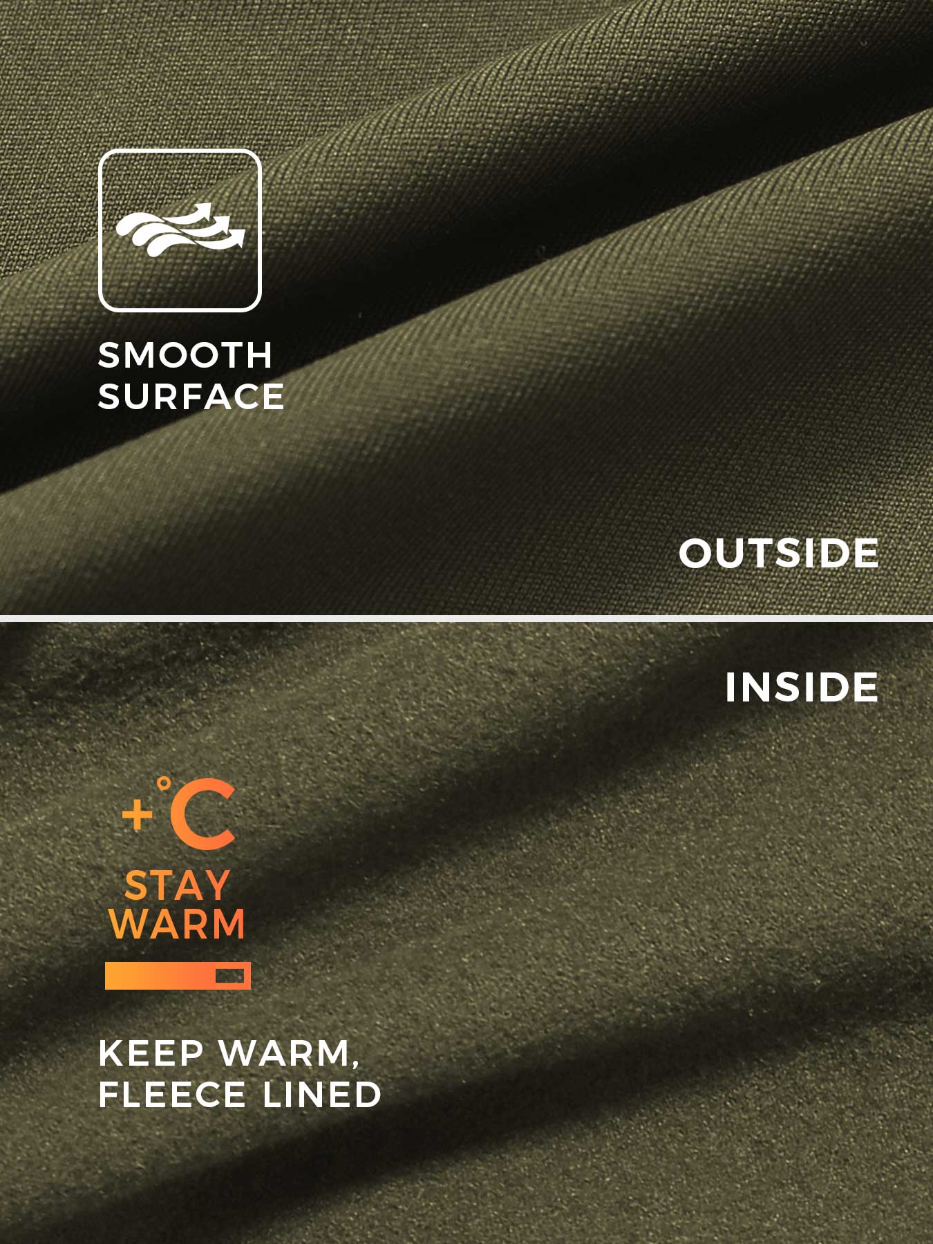 Belle | Fleece Langermet Glidelås Jumpsuit