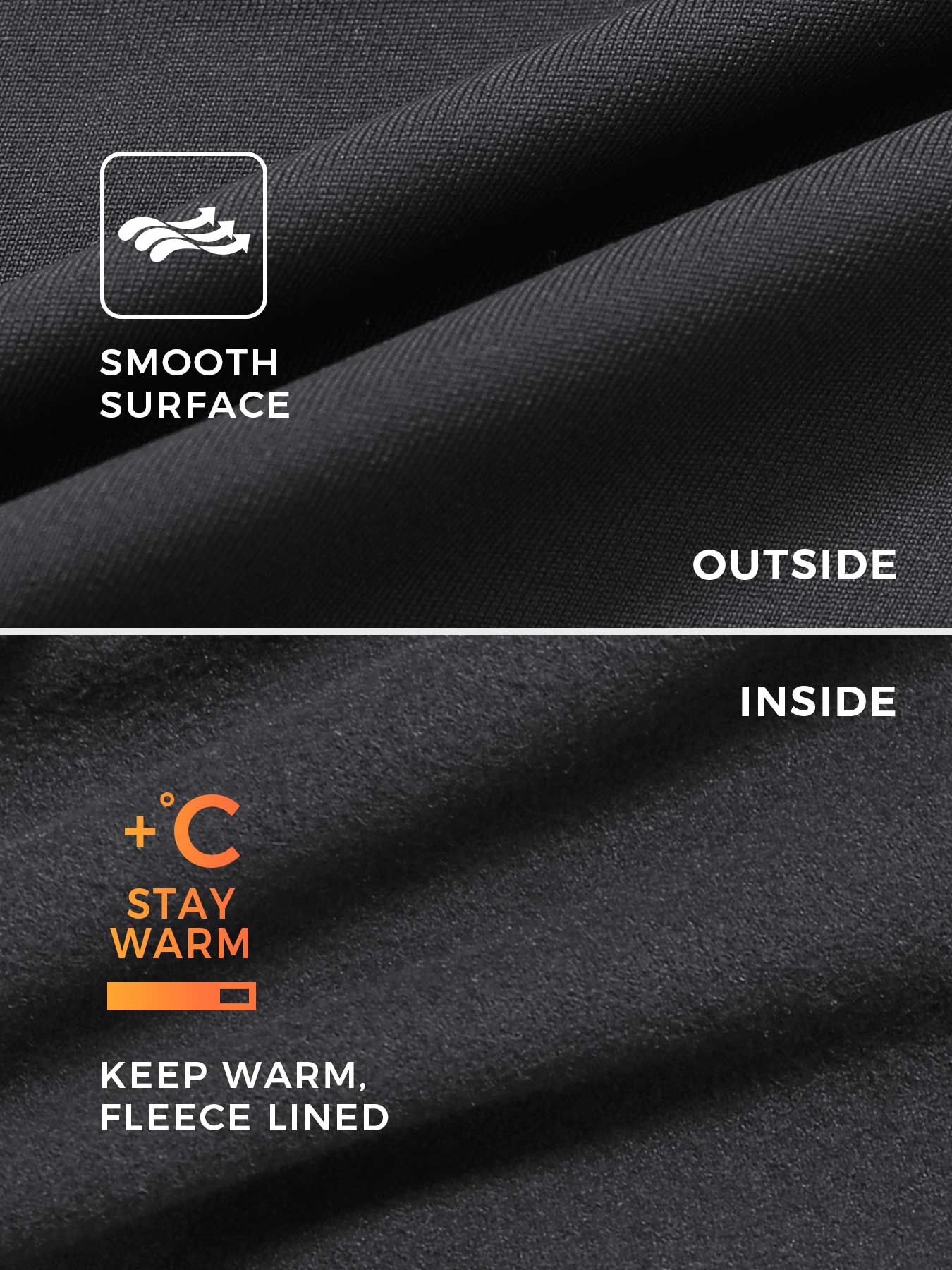 Belle | Fleece Langermet Glidelås Jumpsuit