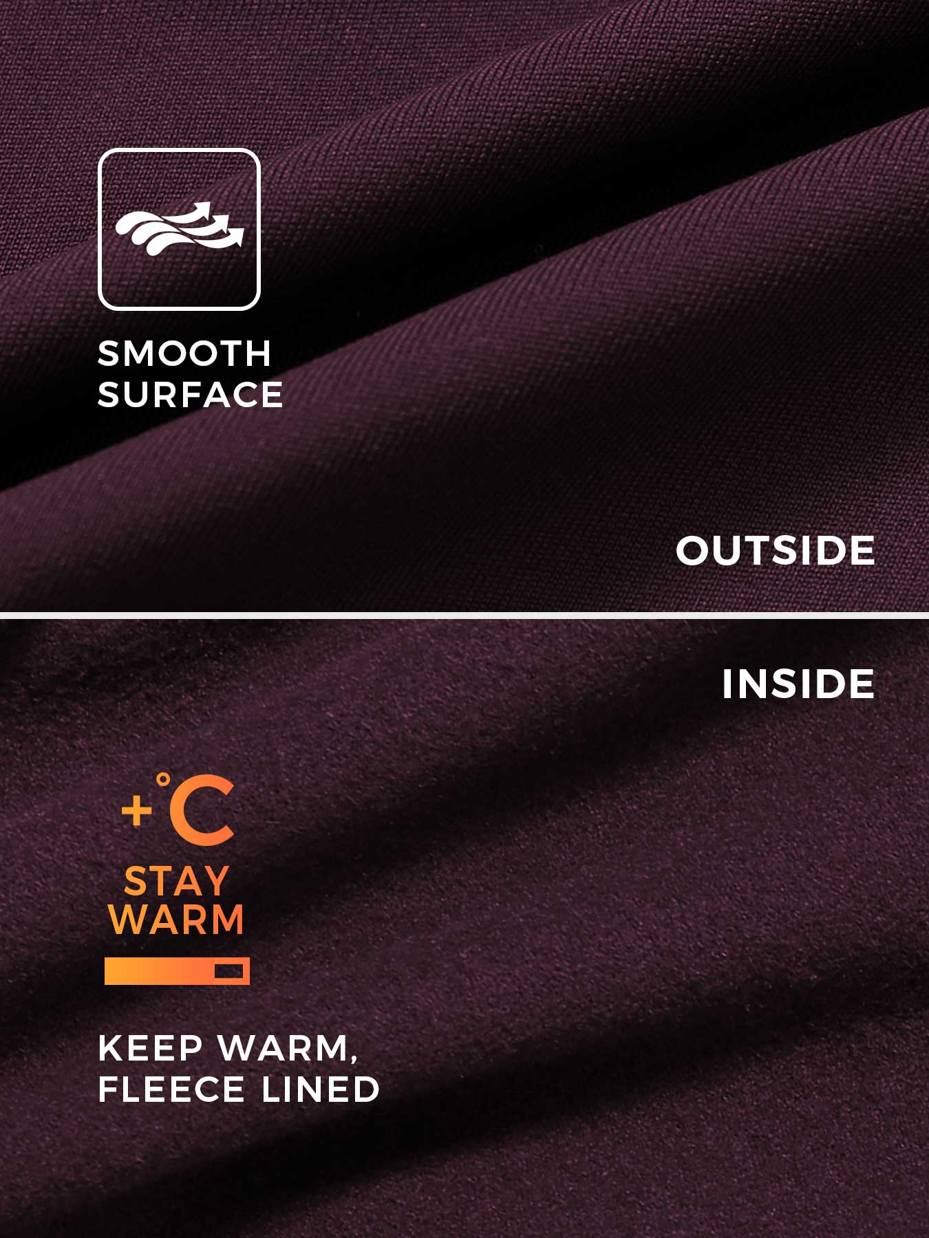 Belle | Fleece Langermet Glidelås Jumpsuit