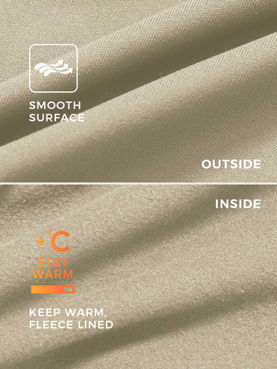 Belle | Fleece Langermet Glidelås Jumpsuit