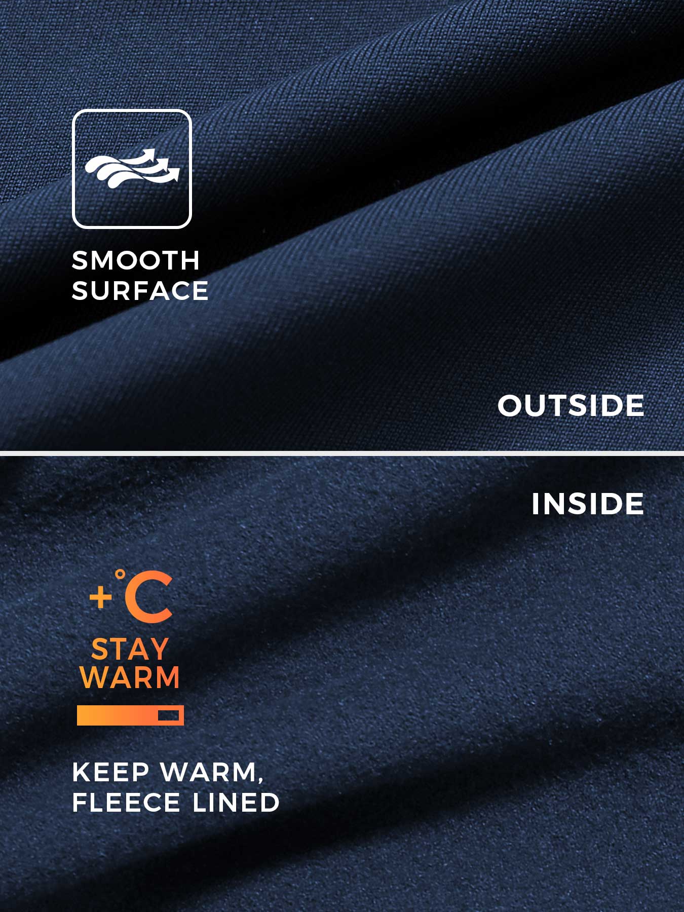 Belle | Fleece Langermet Glidelås Jumpsuit